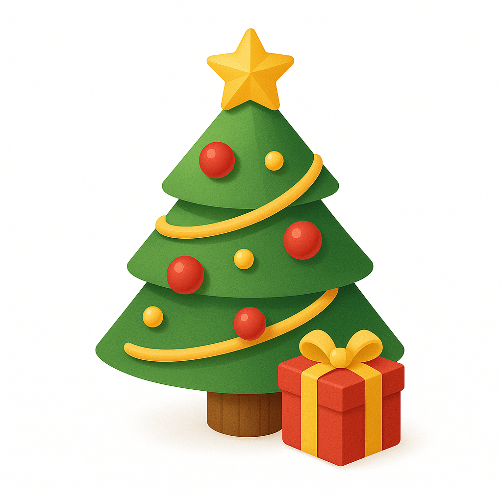 Christmas Tree_2 3D Sticker