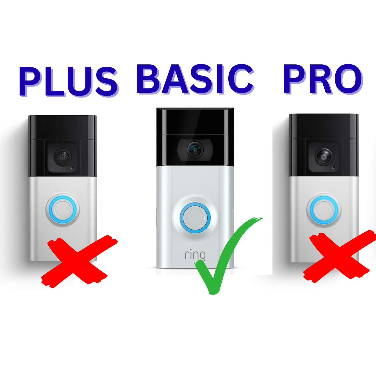 BellSkynn Ring Battery Doorbell (base model) Silicone Cover